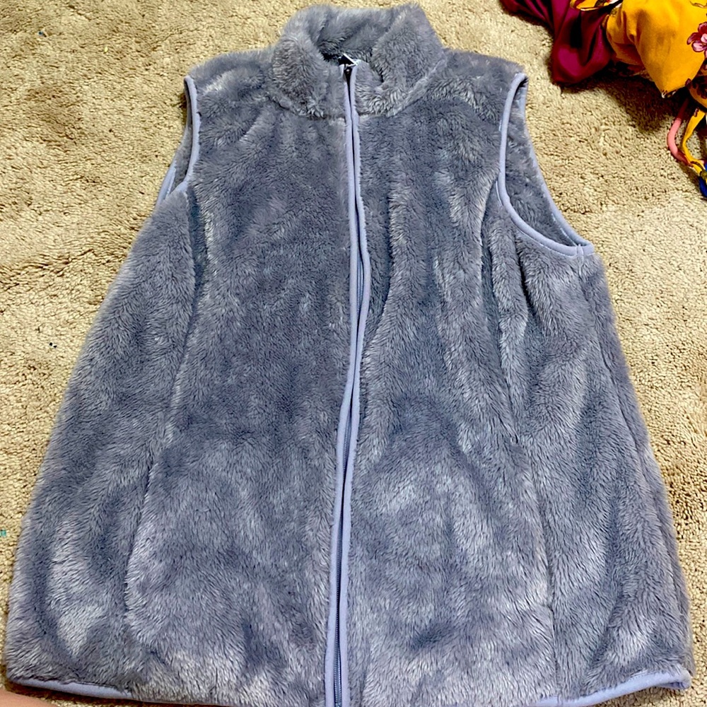 Croft & Barrow Fuzzy Vest